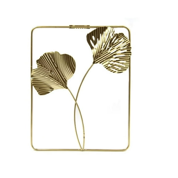 ERDOUY Metal Wall Art Decor for Living Room, Home Decor Living Room Wall Decor, Silhouette Wall Art(Gold)