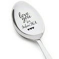 thumbnail image 5 of POINTERTECK 1Pc Stainless Steel Coffee Spoon Dessert Spoon Engraved Spoon Valentine\‘S Day Personalized Gift Spoon, 5 of 5