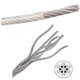 thumbnail image 5 of Diámetro 0,3 mm 0,5 mm 1 mm 1,2 mm 1,5 mm 2 mm Cable de acero recubierto de PVC Tendedero Acero inoxidable a prueba de herrumbre, 5 of 6