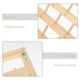 thumbnail image 3 of HEALEEP Sewing Thread Rack 1 Set Wooden Spool Holder For Home Users Khaki 17.3x12x1.4in, 3 of 8