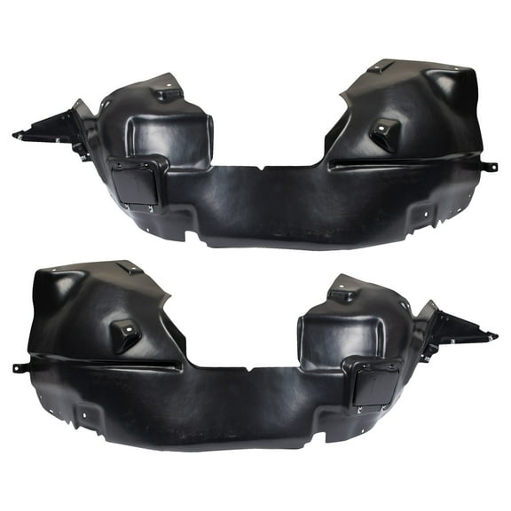 TRQ Inner Fender Liner Set Fits 2014-2017 Fiat 500L BDA15798