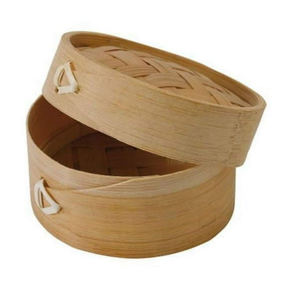Dim Sum Bamboo Mini Steamer & Lid - 3.9 x 2.1 In, Pack Of 100