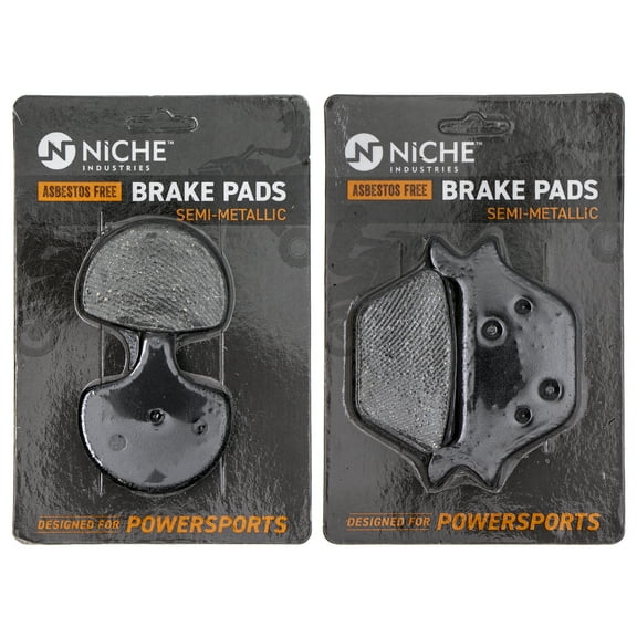 Niche Semi-Metallic Brake Pad Set for Harley-Davidson Dyna Motorcycle MK1002610