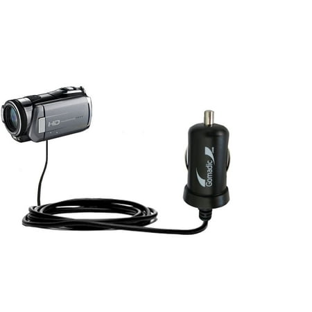 Gomadic Intelligent Compact Car / Auto DC Charger suitable for the DXG B01V - 2A / 10W power at half the size. Uses Gomadic TipExchange Technology