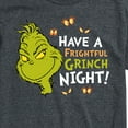 thumbnail image 3 of The Grinch  - Have A Frightful Grinch Night - Men's Short Sleeve Graphic T-Shirt, 3 of 5