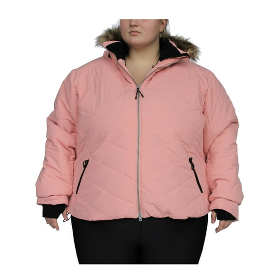 Snow Country Outerwear Womens Plus Size 1X-6X Vail Down Alternative Snow Jacket Coat