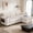 Beige, variant on 85" Modular Sectional Sofa, L Shaped 3-Seater Sleeper Sofa with Pull Out Bed &Hidden Storage, Cup Holders & USB.