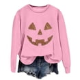 thumbnail image 5 of NordicNest Girls Halloween Print Long Sleeve Sweatshirt Pullover Lined Casual Top Camisole Girls Halloween, 5 of 5