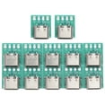 thumbnail image 1 of 12pcs USB C Connector Board DIY 3.1 PCB Converter Board Support Module For Cable, 1 of 8