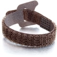 thumbnail image 2 of C2G 6in Hook-and-Loop Cable Management Straps - Brown - 12pk - Brown - 12 Pack, 2 of 4