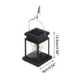 thumbnail image 3 of Solar Pathway Light, Outdoor Hanging Solar Landscape Light with 30 LEDs Fairy Lights, Waterproof Decorative Solar Table Lamp Warm White for Lawn Patio Garden Yard, 3 of 10