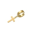 thumbnail image 1 of Sonducket Pendientes de acero inoxidable para hombre en forma de Cruc, estilo Hip Hop Rock, accesorio de moda, Clip en pendientes, suministros de joyería Ropa, zapatos y accesorios Miscelánea Dorado Sonducket AP012828-04, 1 of 6