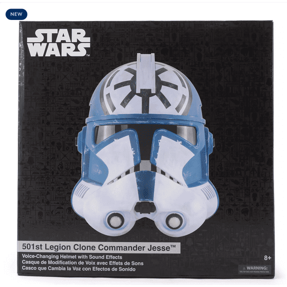 Disney Star Wars 501st Legion Clone Commander Jesse Voice Changing Helmet Adults