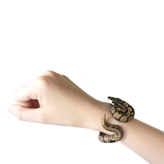 RENACLIPY Realistic Snake Bracelet for Pranks, Costume Parties, Masquerade Accessories, and Fun Dress-Up