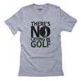 thumbnail image 1 of There's No Crying In Golf - Vintage Classic Saying Men's Grey T-Shirt, 1 of 2
