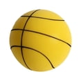 thumbnail image 3 of Pelota que rebota, pelota de juguete para niños, ligera, 18cm de diámetro, suave, fácil de agarrar, pelota educativa para palmaditas, pelota deportiva , amarillo Hugo Baloncesto silencioso, 3 of 7