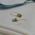 thumbnail image 4 of Guardurnaity 2 uds pendientes gancho de plata esterlina circón cuadrado oreja alambre colgante pendiente fiesta accesorios de joyería cumpleaños Ropa, zapatos y accesorios Miscelánea, 4 of 6