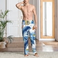 thumbnail image 6 of Lsque Marine Animals Print Men's Pajama Pants, Lounge Pant - Comfortable Home Wear,Elastic Waistband, Stylish Design-XX-Large, 6 of 9