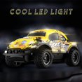 thumbnail image 4 of MINKUROW Remote Control Car,Light Up RC Car Toys,2.4GHz 1:24 Scale 15KM H Off Road with Cool LED Lights Racing Rechargeable Toy Car for Christmas Birthday, 4 of 6