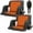 Heated- 21"Wide, variant on ABORON Heated Massage Stadium Seats for Bleachers Set of 2, Portable Bleacher Seat with Back Support Wide 21 Inch Stadium Chair, USB 3 Levels of Heat, 6 Reclining Positions