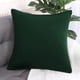 thumbnail image 2 of Funda de cojín para Sofá Piccocasa Funda de almohada Verde oscuro 45cm x 45cm, 2 of 8