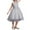 White, variant on Kids Girls White Dress Ruffle Formal Dress for Girls First Birthday Outfit Girl Princess Dress Up for Girls 4T