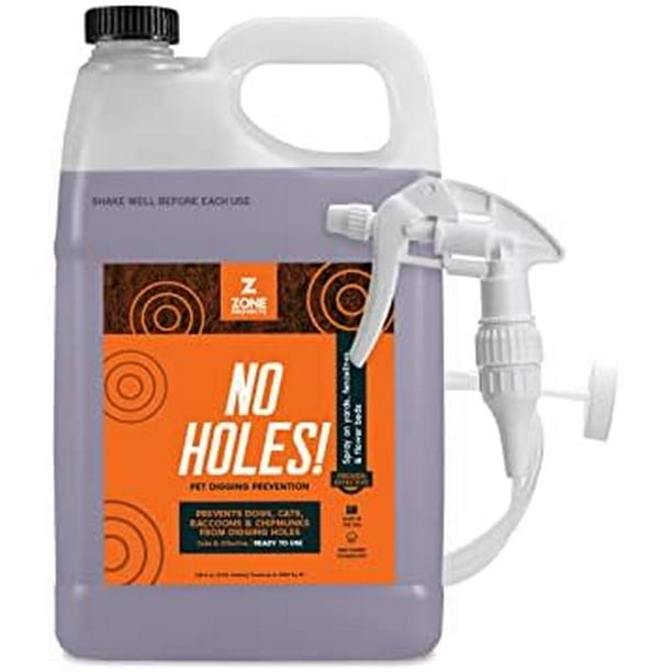 Zone Stop Digging Dogs No Holes! Digging Dog Prevention Gallon/Trigger