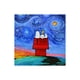 thumbnail image 3 of Cuadro de Snoopy Charlie Brown Woodstock, póster de arte de pared moderno, cuadro abstracto estilo Van Gogh, impresión en lienzo, decoración de habitación, regalo, 3 of 5