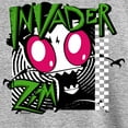 thumbnail image 3 of Invader ZIM - Retro Style Angry ZIM - Toddler And Youth Short Sleeve Graphic T-Shirt, 3 of 5