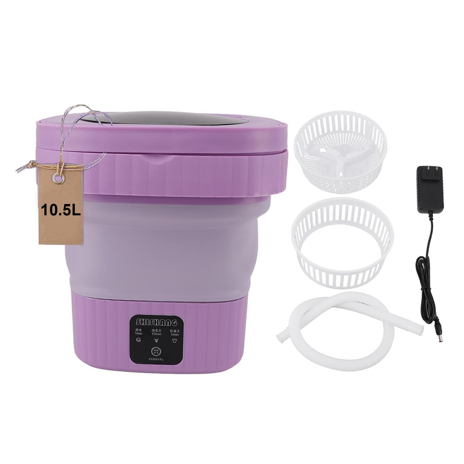 Folding Washing Machine, Full Automatic Portable Mini Washer - Main Image