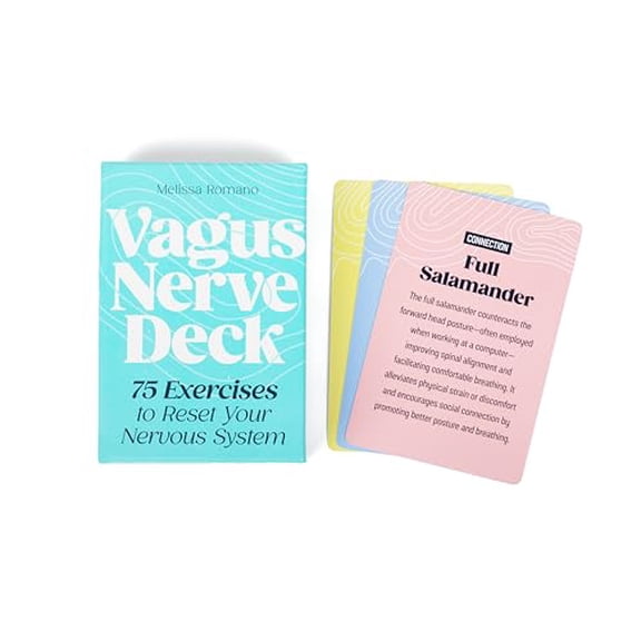 Pre-Owned Vagus Nerve Deck: 75 Exercises to Reset Your Nervous System, 9780593689950, 059368995X, Paperback,