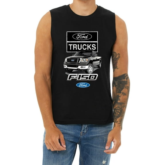 F-150 Ford Trucks T-shirt Mens Cut Off Shirts Muscle Shirts Graphic Tees