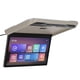 thumbnail image 2 of Monitor abatible para montaje en techo de coche de 19 pulgadas, TV de techo HDMI, compatible con control remoto para Android 9.0 (Beige) Jadeshay A, 2 of 8