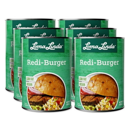 Loma Linda - Plant-Based - Redi-Burger (19 oz.) (Pack of 6) - Kosher