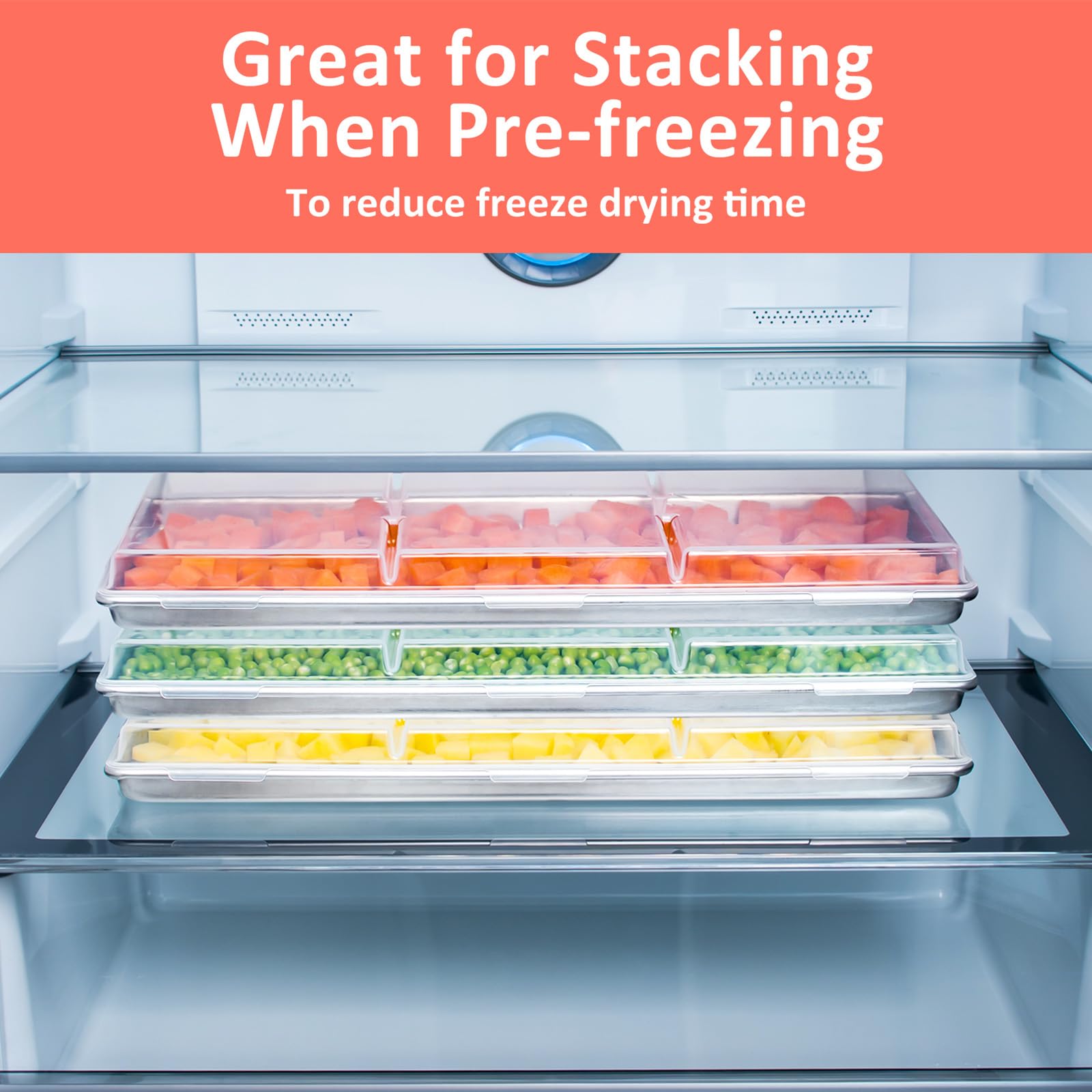 Tray Lids for Harvest Right  Freeze Dryer Medium