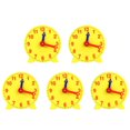 thumbnail image 1 of 5 piezas de reloj de aprendizaje para estudiantes de 4 pulgadas, modelo de tiempo, reloj de engranajes para maestros, herramientas de aprendizaje escolar de 12/24 horas, 1 of 8