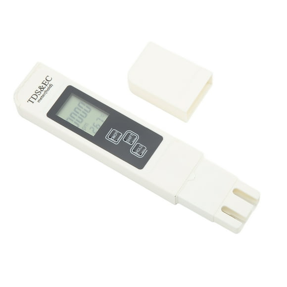 Water Quality Tester, TDS Meter Celsius Fahrenheit LCD Screen Wide Application High Accuracy For Industry For For Home