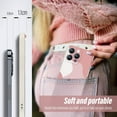 thumbnail image 5 of for iPhone 11 Pro Max Case, Thin Liquid Silicone Case,Shockproof,Slim Thin Phone Case for iPhone 11 Pro Max, Full Body Screen Camera Protective Cover-Beige White+Pink 9-IP11pm-02, 5 of 14