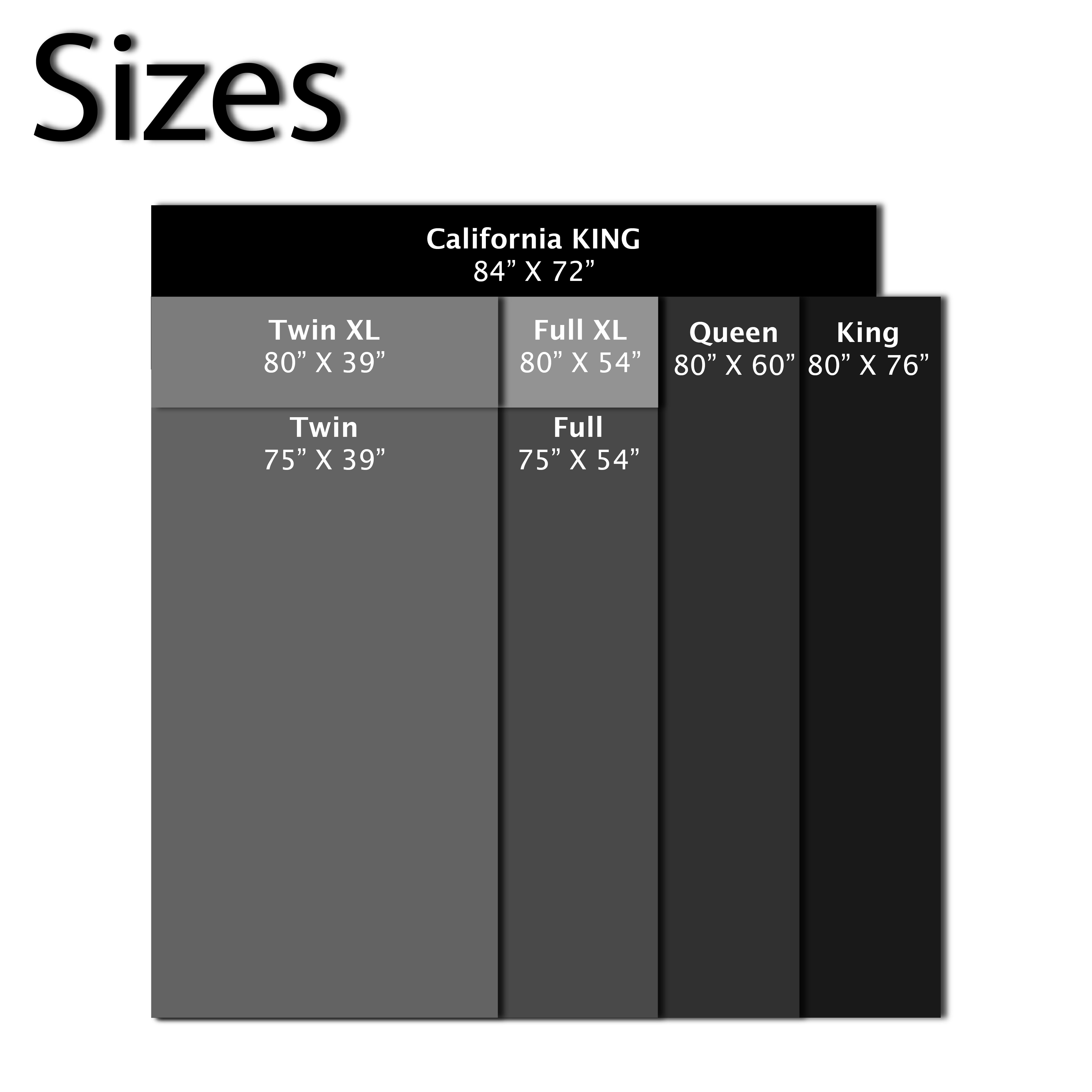 California king split on sale box spring size