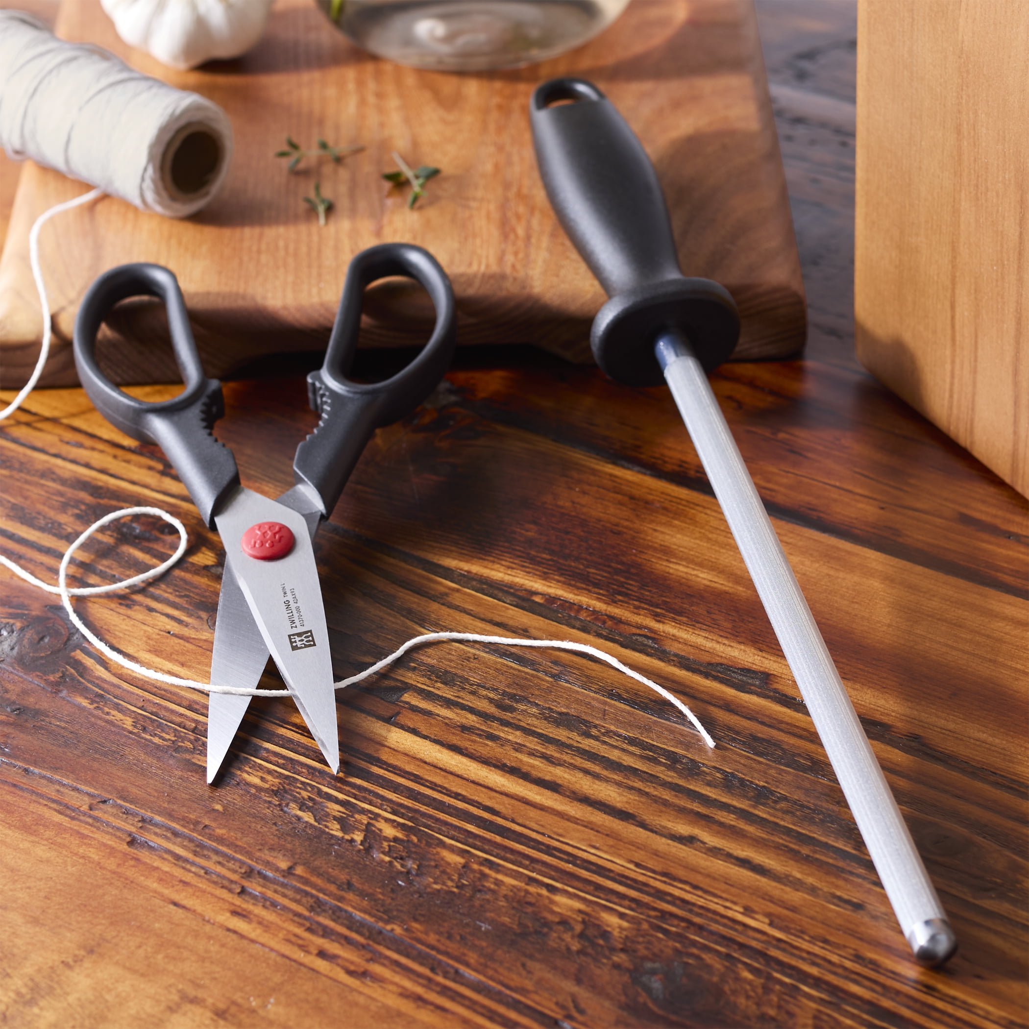 ZWILLING Four Star 7-pc Upright Knife Block set - Ash
