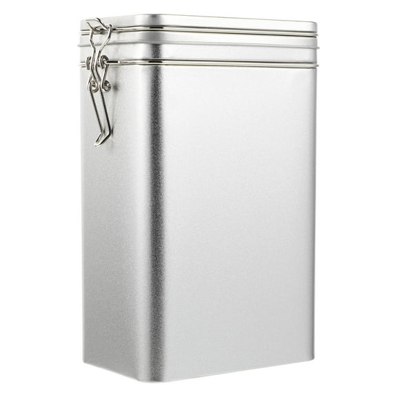 Coffee Canister Keeper Container Airtight Storage Jars Pantry Travel Silver
