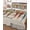 Beige, variant on Colorful Birds Twin Size Down Alternative Comforter, Lightweight Comforter Quilt Bedding Set with Pillow Shams Vintage Rustic Envelope Postmark All Seasons Bed Comforter Duvet Insert 68"x86"