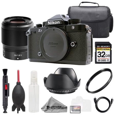 Nikon ZF + NIKKOR Z 50mm f/1.8 S Lens +32GB + Bag+ UV Filter- Basic Kit (International Version)