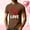 Brown, variant on EchfiProm Mens Pink T shirts Shirts Valentine Short Sleeve Athletic Graphic Tops for Big and Tall Men Love Heart XL
