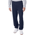 thumbnail image 4 of Hanes Men’s EcoSmart Sweatpants, Comfortable Fleece Joggers, Cotton-Poly Blend, Navy, XL, 4 of 5