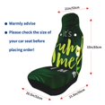 thumbnail image 4 of Sigee Tropical Summer Vibes for Universal Car Seat Covers, Premium Car Seat Protector Set for Cars, SUVs, Trucks, 4 of 7