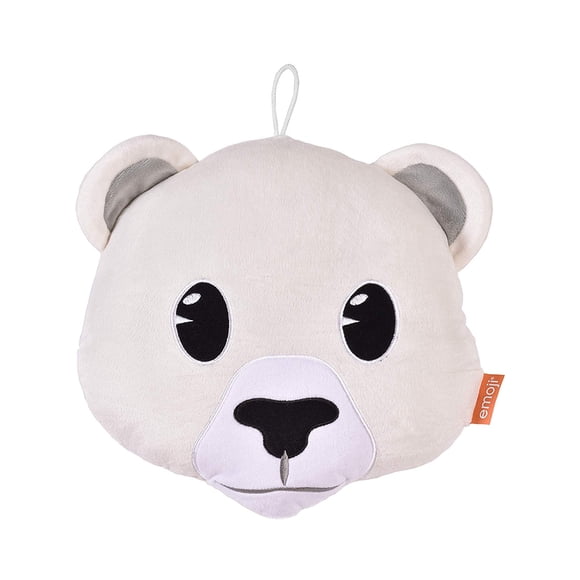 Cojín emoji oso polar con portafoto 6x4" INNOVA HOME EMOJIS Y09682