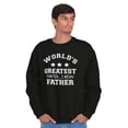 thumbnail image 3 of Worlds Greatest Farter Father Funny Men's Crewneck Sweatshirt Brisco Brands S, 3 of 5