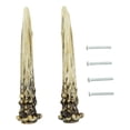 thumbnail image 4 of Set Of 2 Western Floral Filigree Lace Silver Bling Drawer Cabinet Bar Pulls, 4 of 8