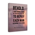 thumbnail image 5 of Scripture Walls  I Am Coming Soon Revelation 22:12 Bible Verse Canvas Christian Wall Art Ready to Hang Unframed, 5 of 16